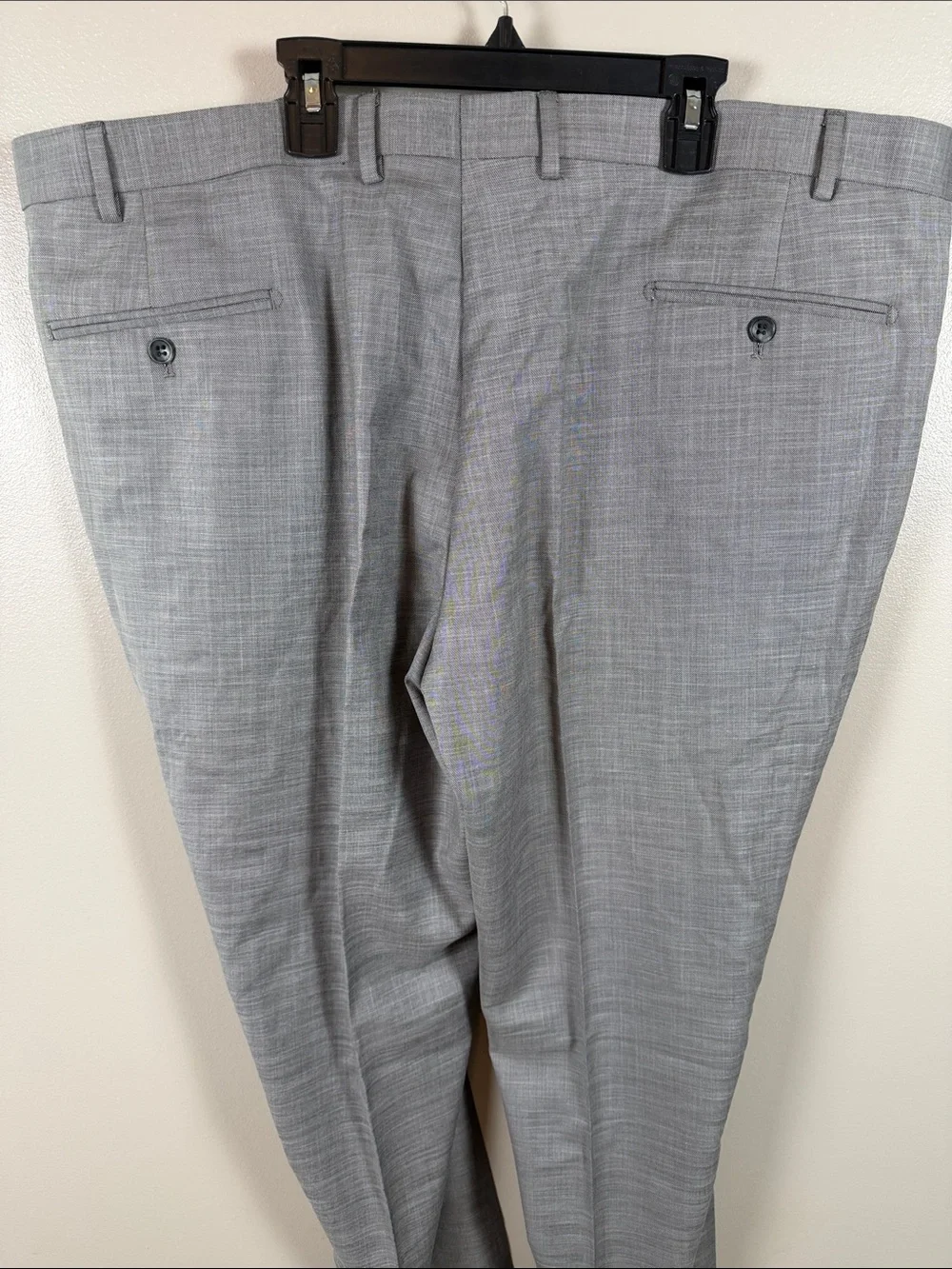Renoir Light Gray Slim Fit Dress Pants